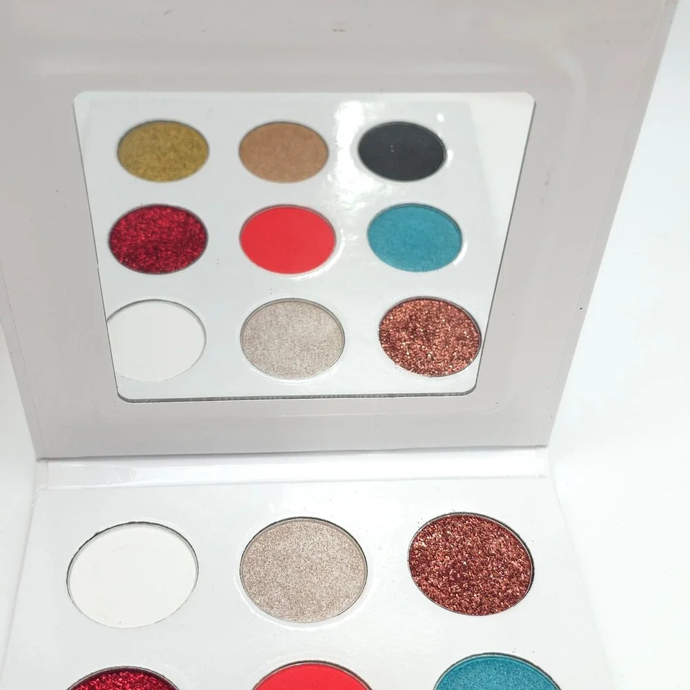 For Arts Sake Ziggy Eyeshadow Palette David Bowie Inspired 9 Pan Glam Rock Red